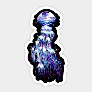 Jellyfish Explorer Sticker